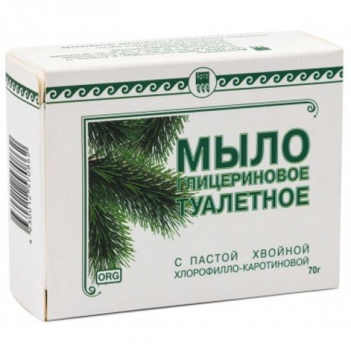 Купить Мыло туалетное глицериновое Фитолон с пастой хвойной хлорофилло-каротиновой  г. Калуга  